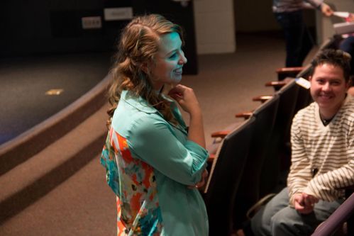 Speaking to students